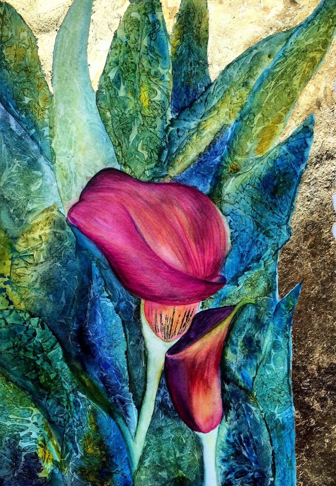 Watercolor Lily