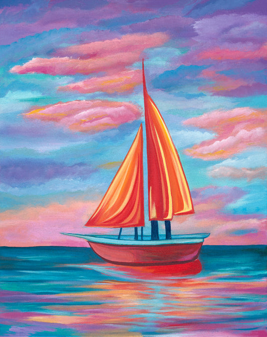 Letting My Worries Sail Away